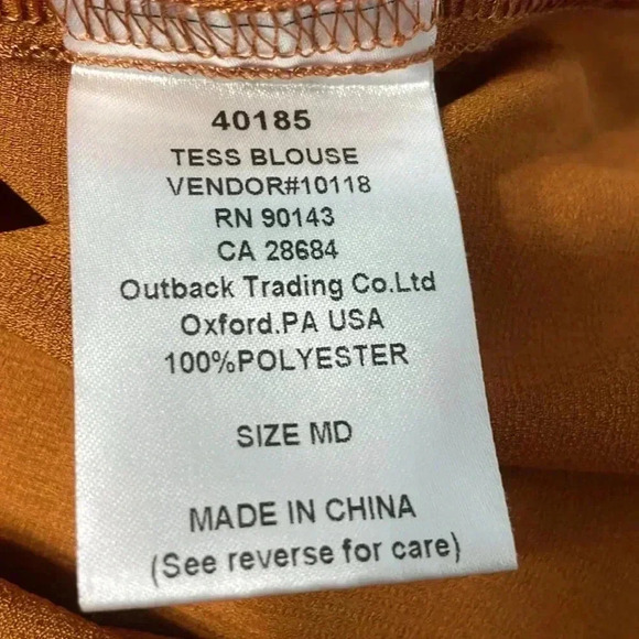 Outback Trading co. Tess blouse - Picture 8 of 8